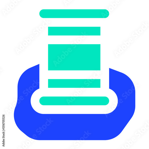 Oil Leakage Vector Icon Design Illustration