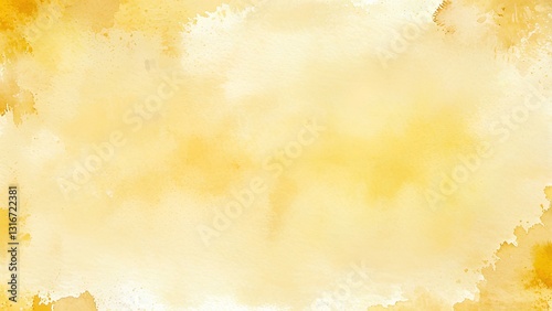 grunge background with yellow leaves