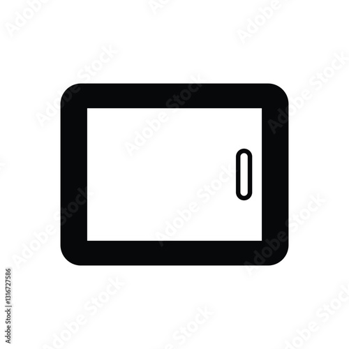 Tablet stock illustration