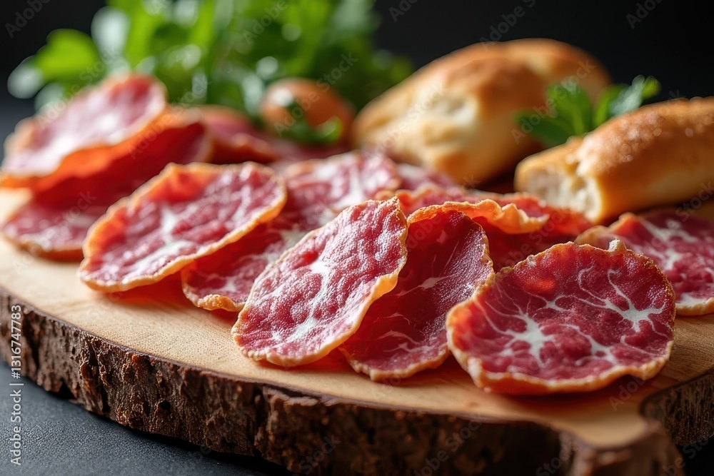 Elegant Art of French Cured Meats Presentation Elegant Art of French Cured Meats Presentation