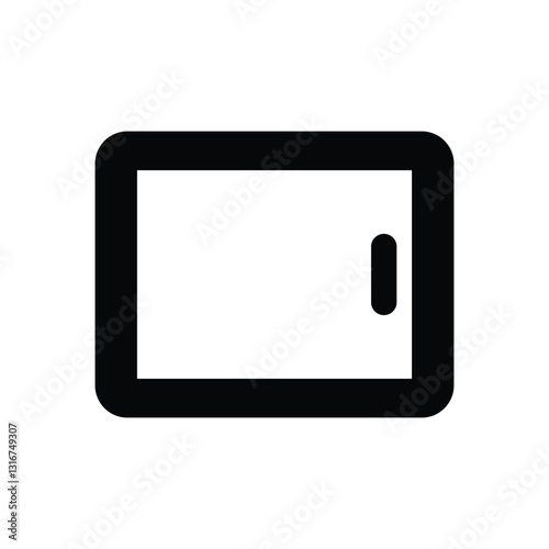 Tablet stock illustration