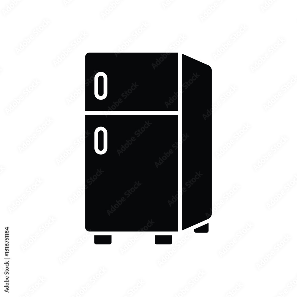 Refrigerator stock illustration Refrigerator stock illustration