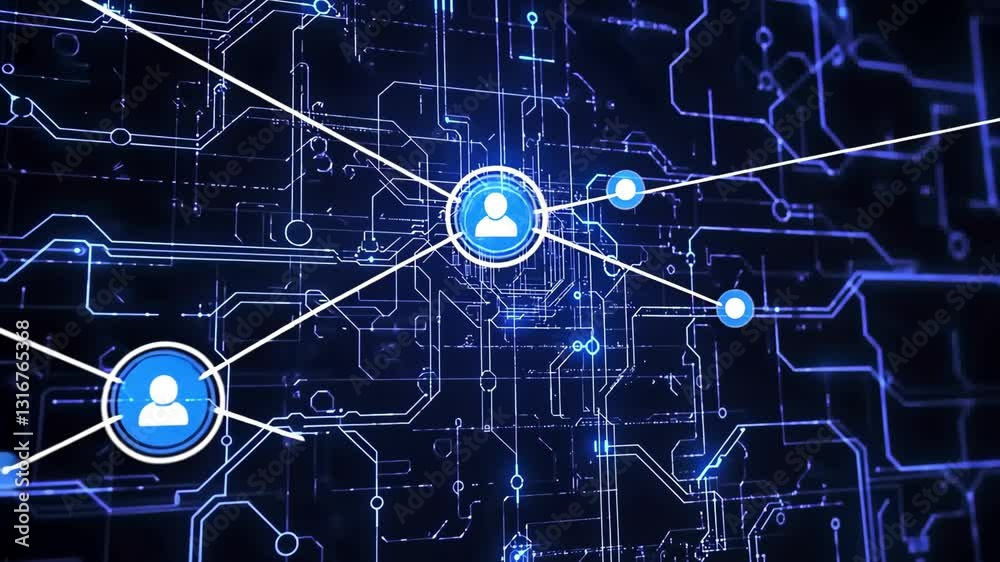 Quantum Computing Abstract Visualization