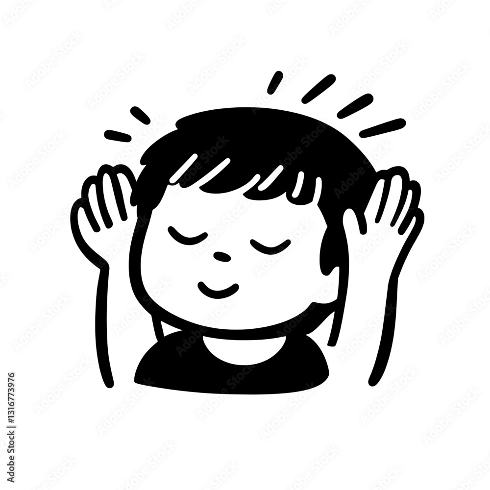 Cheerful child expressing joy with hands raised in playful celebration during a sunny afternoon Cheerful child expressing joy with hands raised in playful celebration during a sunny afternoon