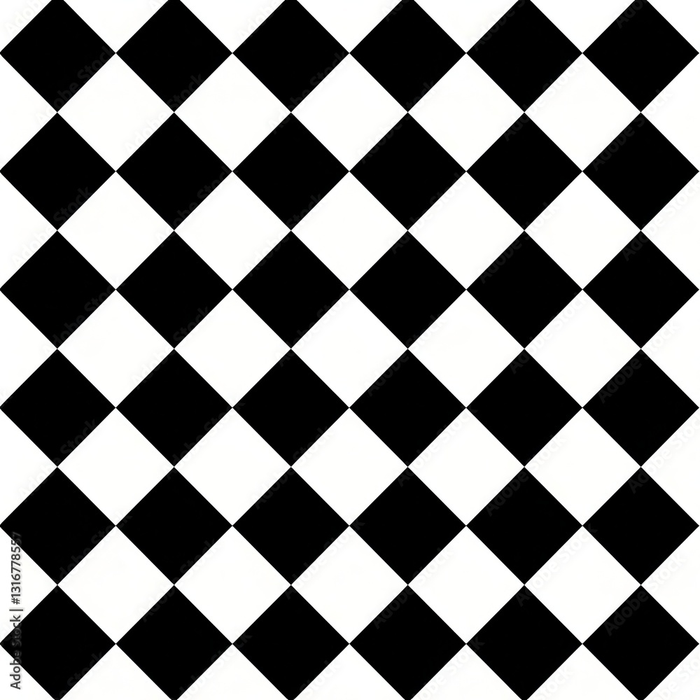 Abstract Black and White Diamond Pattern Seamless Texture Background Abstract Black and White Diamond Pattern Seamless Texture Background