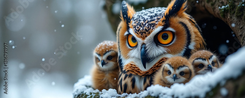 Owl Family
