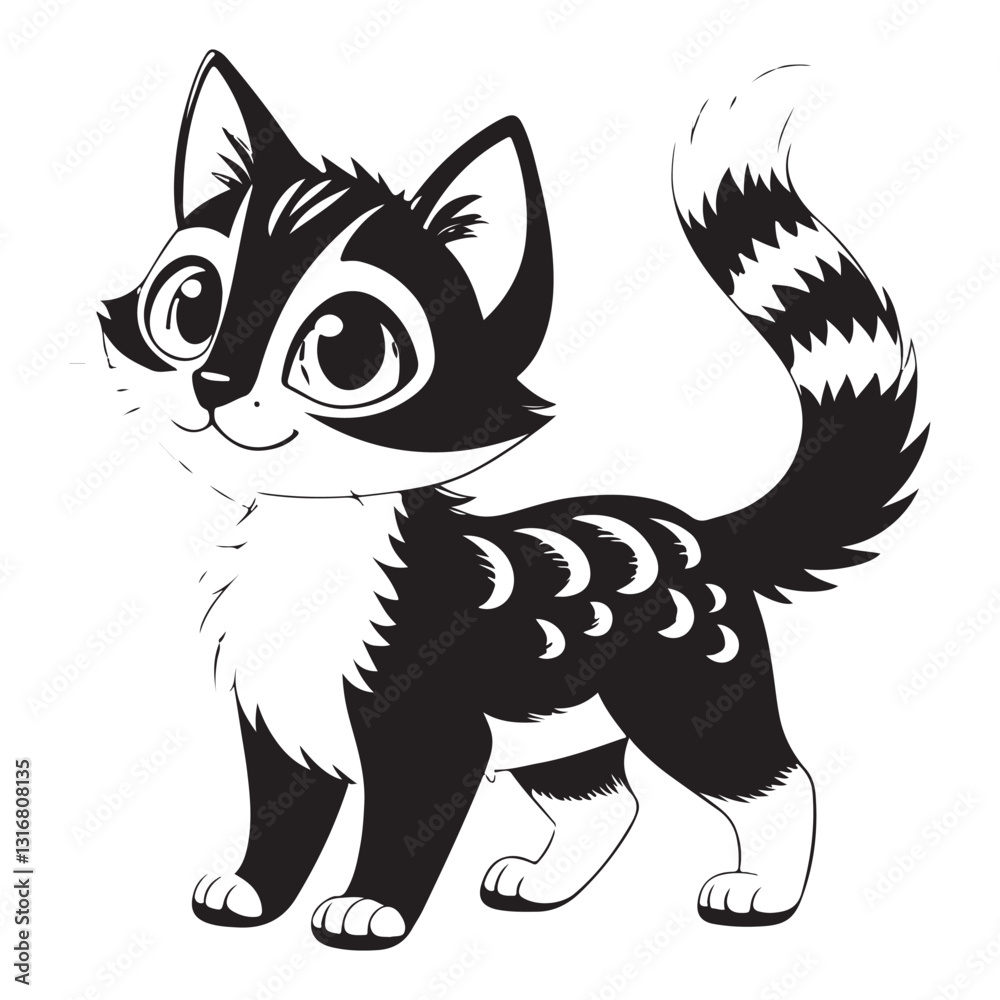 Fototapeta premium CAt Vector