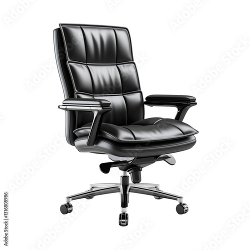 Office Chair Isolated On White Background
