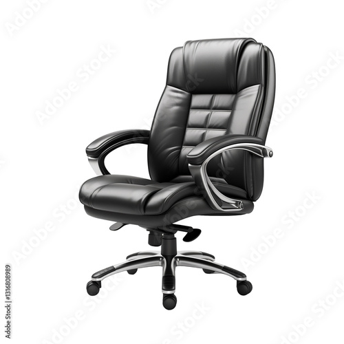 Office Chair Isolated On Transparent Background