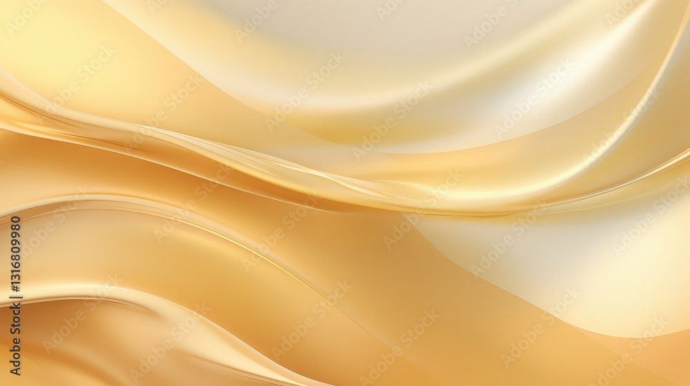 Obraz premium deep light gold background