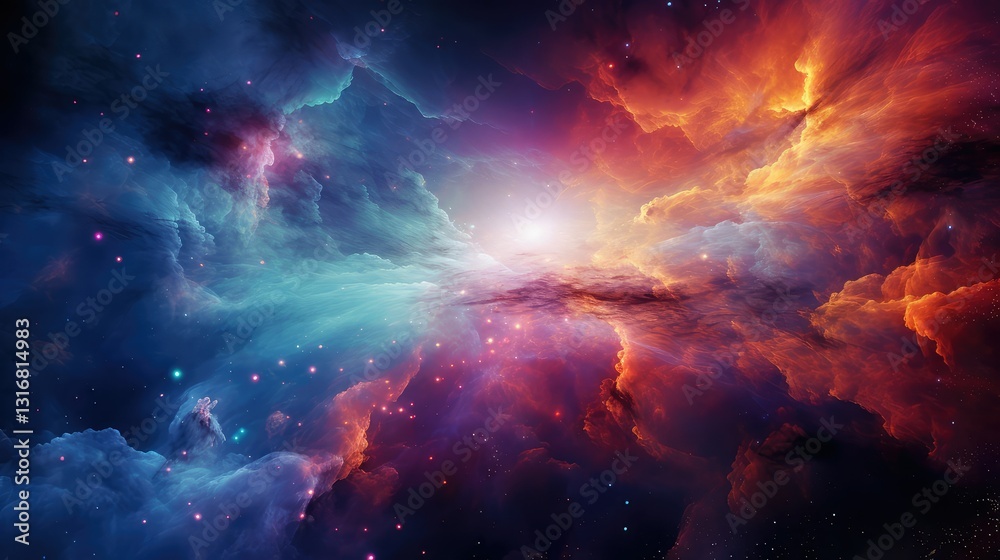 Fototapeta premium stellar star in space