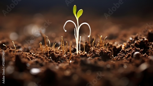 growth sprouting seeds