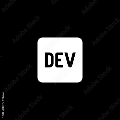 DEV in Square Emoji
