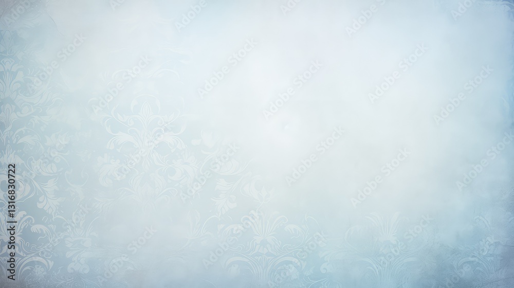 Fototapeta premium damask light blue vintage background