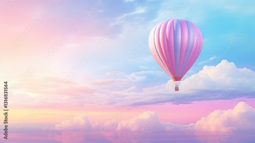 Fototapeta premium whimsical pastel dream