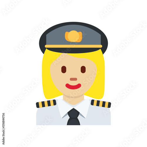 Female Pilot Icon
