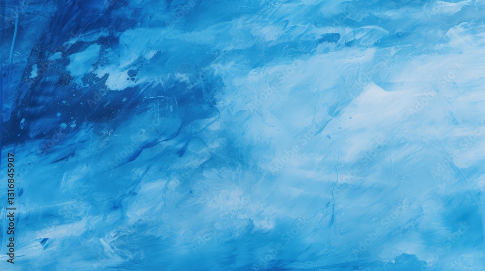 Obraz premium artistic blue wall texture