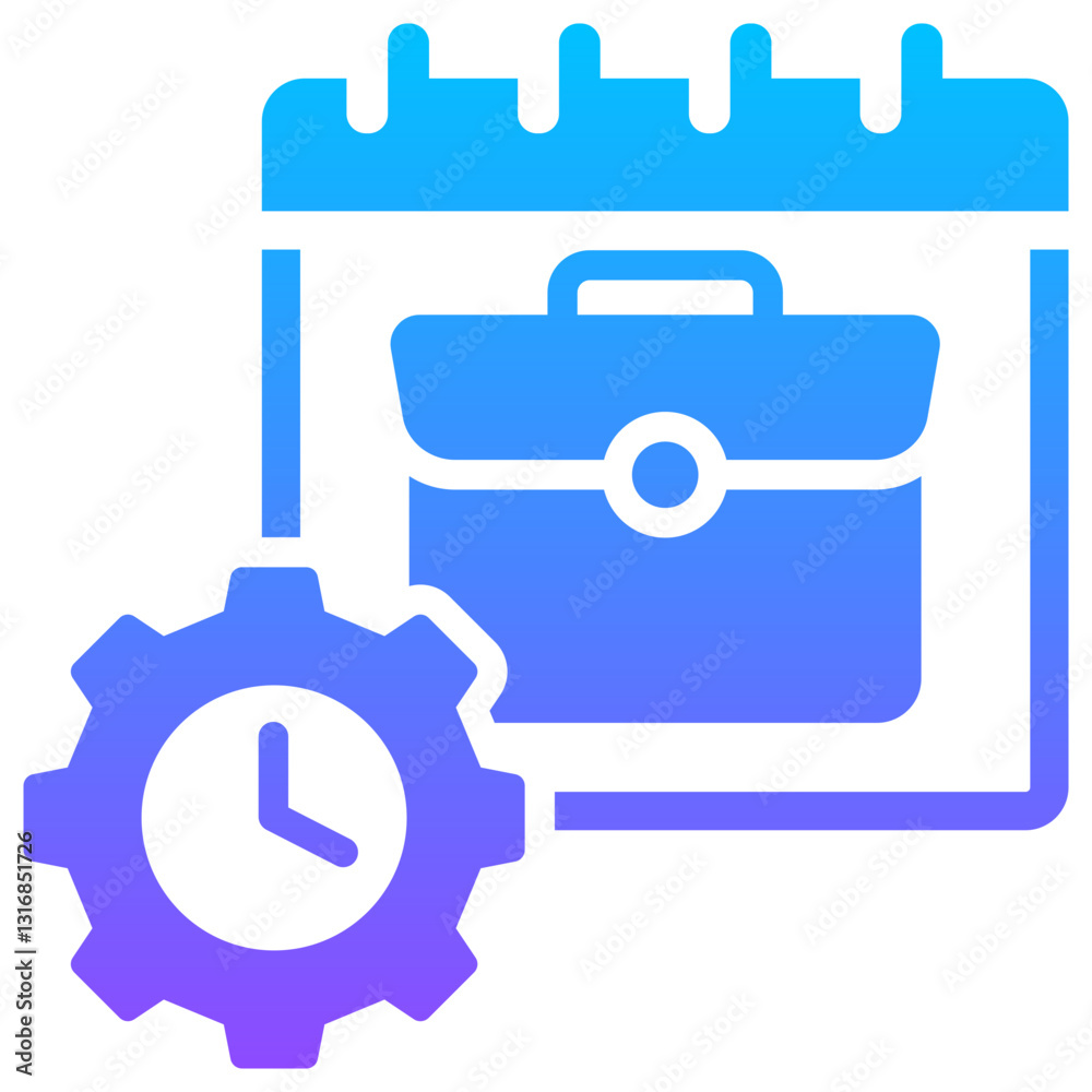 Job Schedule Icon Job Schedule Icon