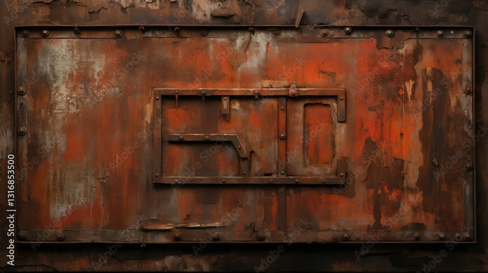 industrial red rusted metal industrial red rusted metal