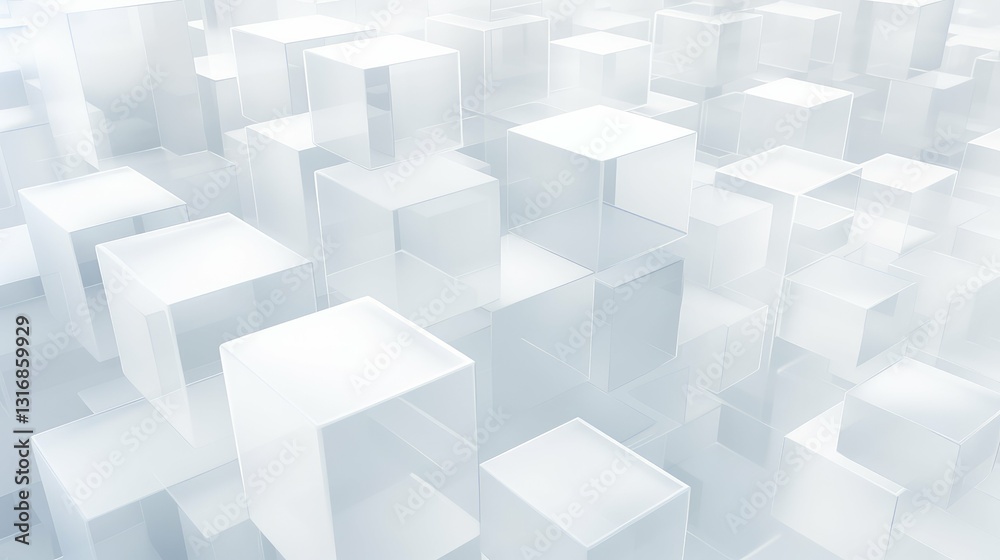 Obraz premium dimension 3d white background