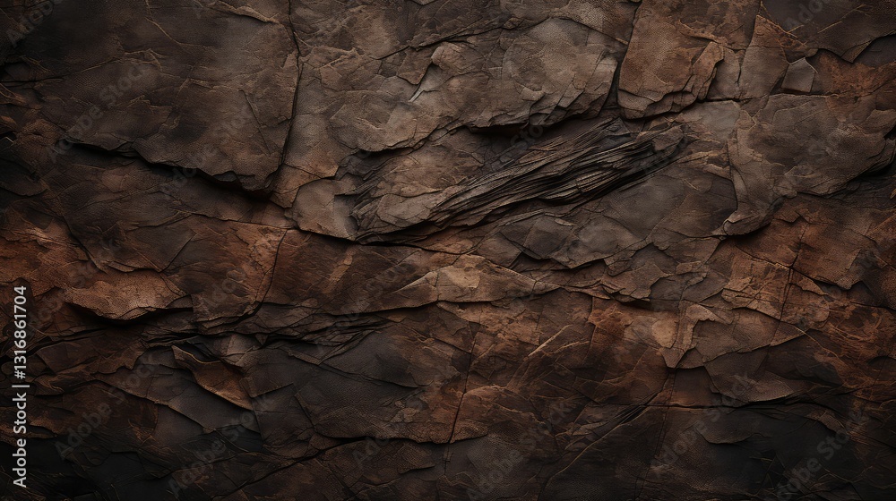 Fototapeta premium rough dark brown texture