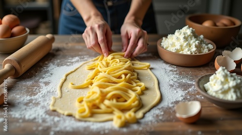 Homemade Pasta Making: Traditional Italian Cooking at Its Best photo