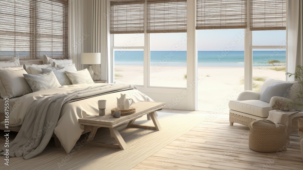 Fototapeta premium drift faux wood blinds