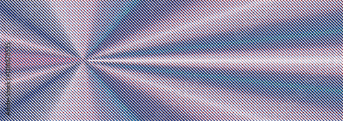 Radiating halftone abstract background – futuristic striped light burst effect.