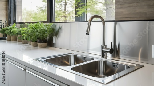 steel kitchen sink cabinets