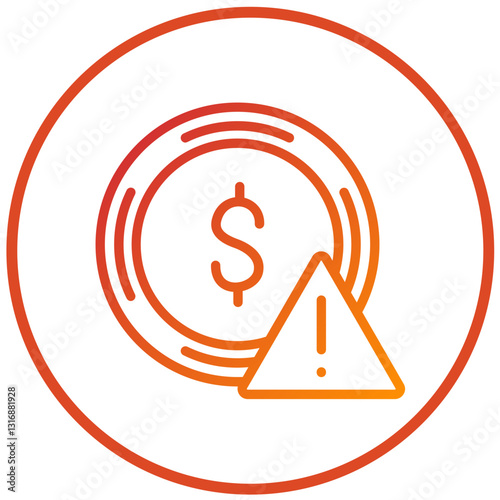 Vector Design Crisis Icon Style