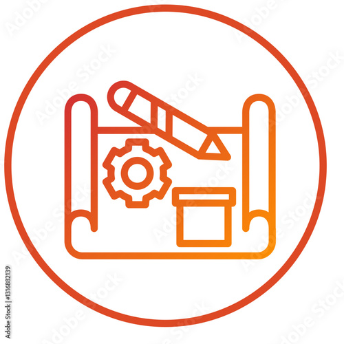 Vector Design Prototyping Icon Style