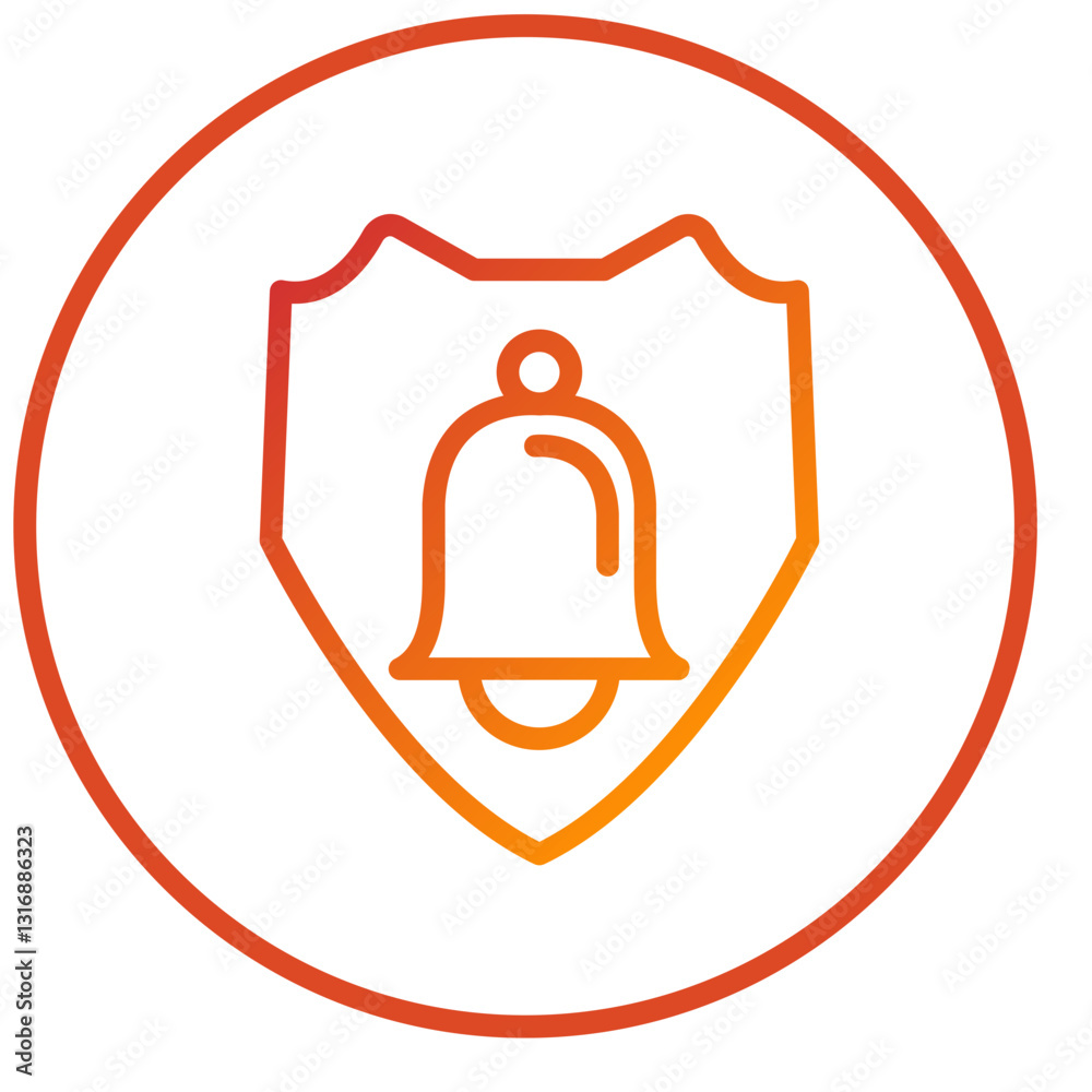 Vector Design Alert Icon Style Vector Design Alert Icon Style