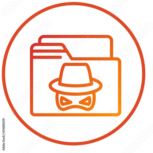 Vector Design Dark Web Icon Style