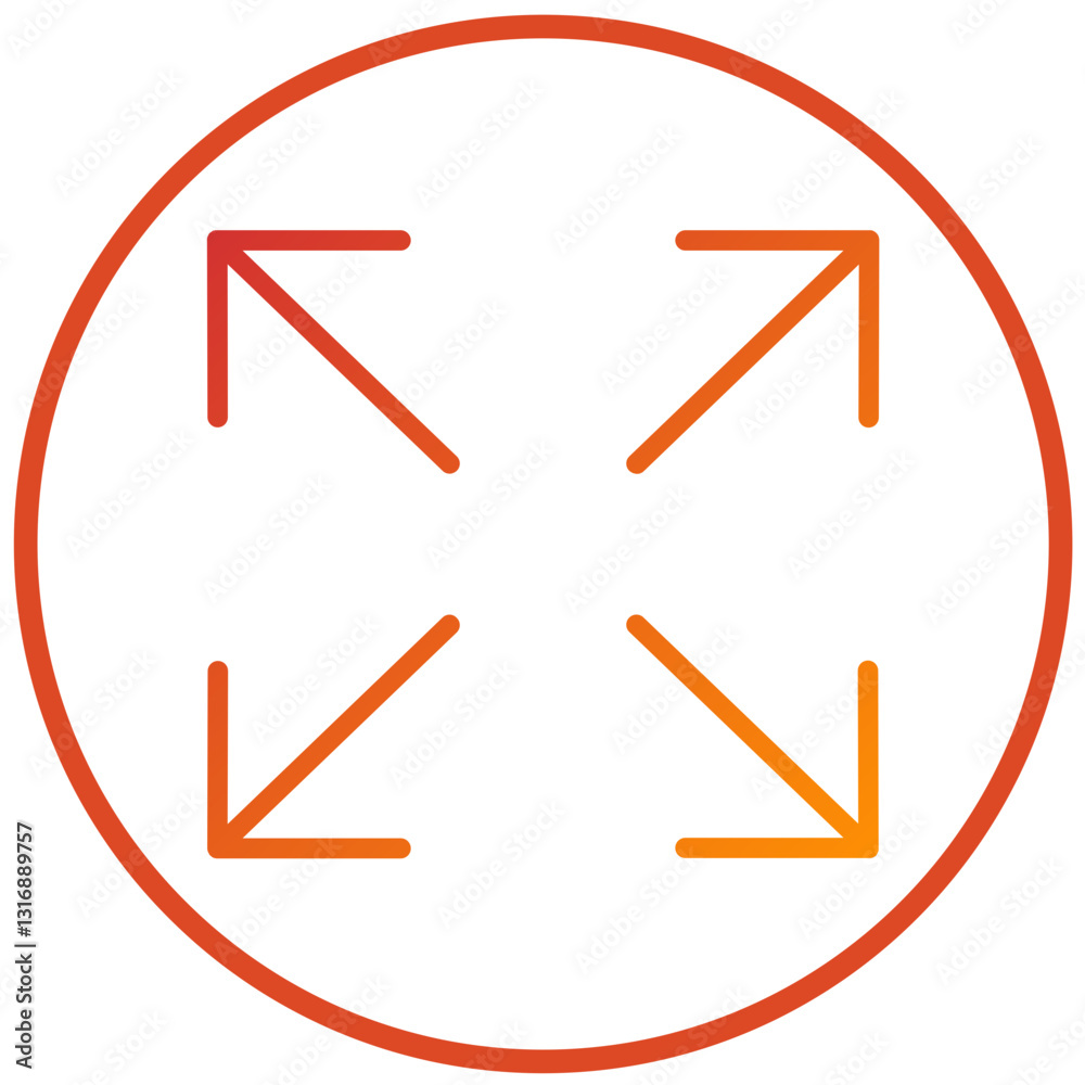 Vector Design Maximize Icon Style Vector Design Maximize Icon Style
