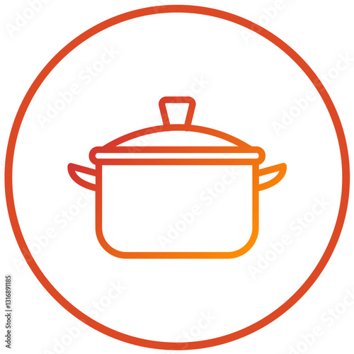 Vector Design Pot Icon Style