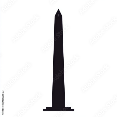 Washington Monument Silhouette for DC.
