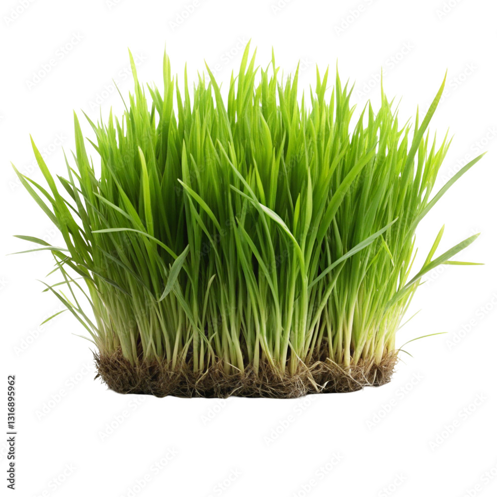 green grass isolated on white green grass isolated on white