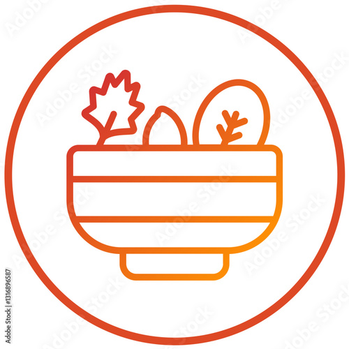 Greek Salad Vector Design Icon Style