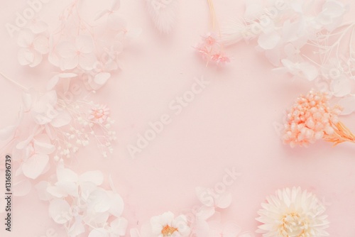 ピンクの花の背景