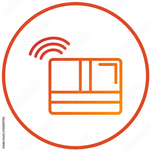 Trackpad Vector Design Icon Style