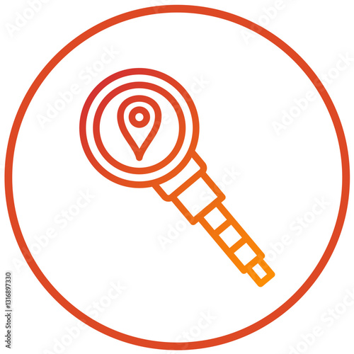 Search Vector Design Icon Style