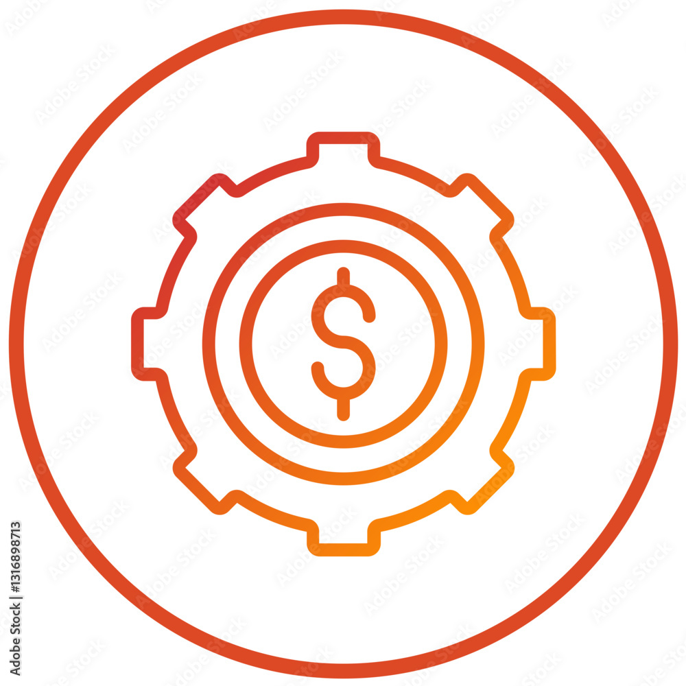 Vector Design Money Management Icon Style Vector Design Money Management Icon Style