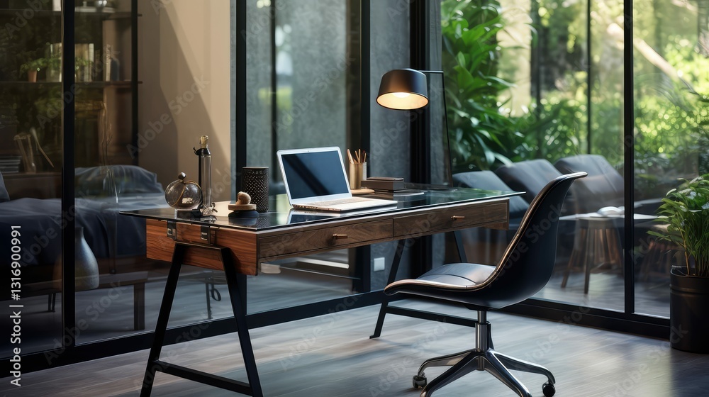 Fototapeta premium modern table and chair