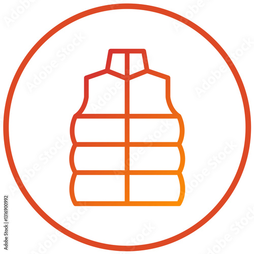 Vector Design Coat Vest Icon Style