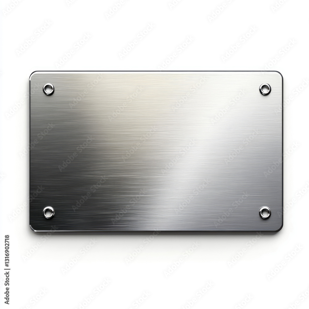 Brushed Metal Texture Image on white background Brushed Metal Texture Image on white background