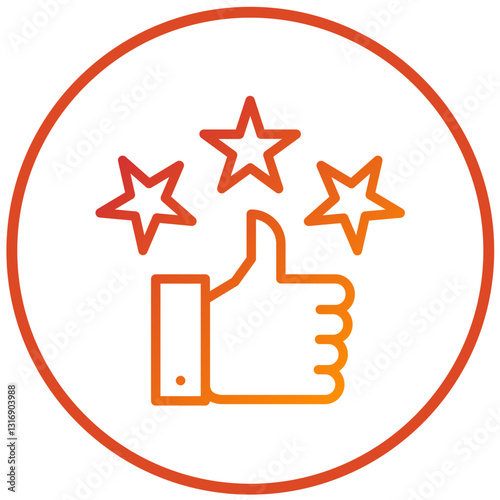 Vector Design Customer Satisfaction Icon Style