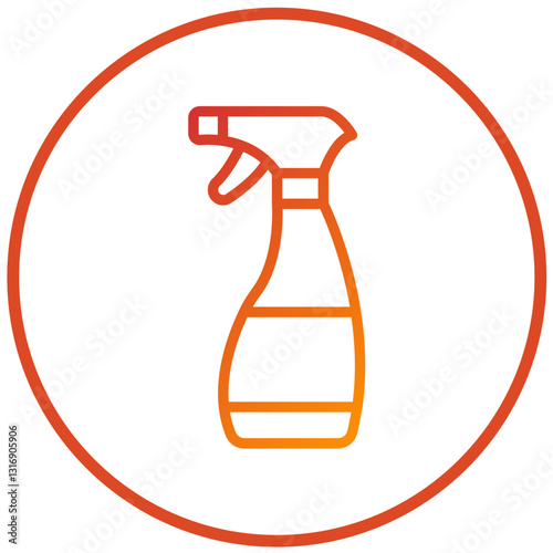 Vector Design Cleaning Spray Icon Style