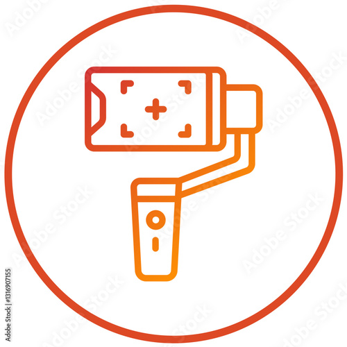 Vector Design Gimbal Icon Style