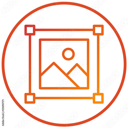 Vector Design Photo Editing Icon Style