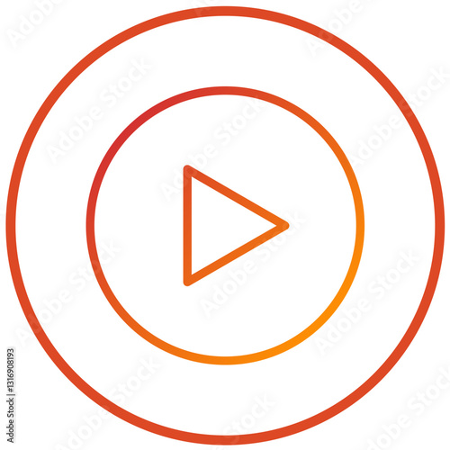 Free Download Vector Design Play Button Icon Style - GFXLoad